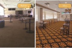 Ascot Bar  before and after